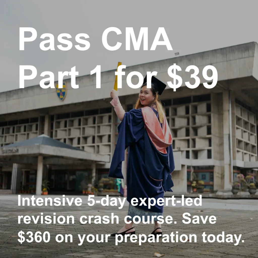 Revision Crash Course - CMA Part 1